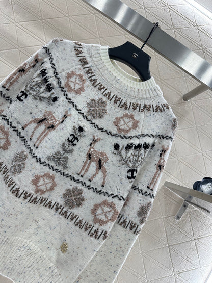 Heavy industry crochet sweater