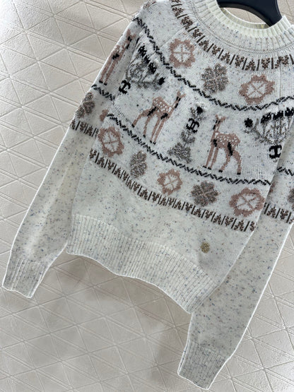 Heavy industry crochet sweater