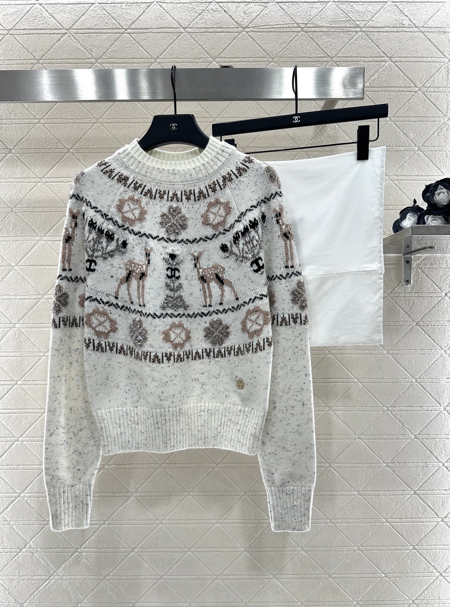 Heavy industry crochet sweater