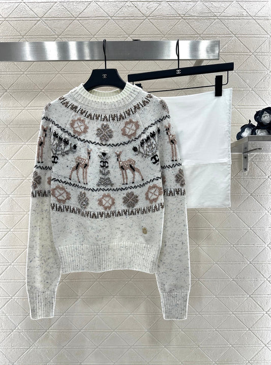 Heavy industry crochet sweater