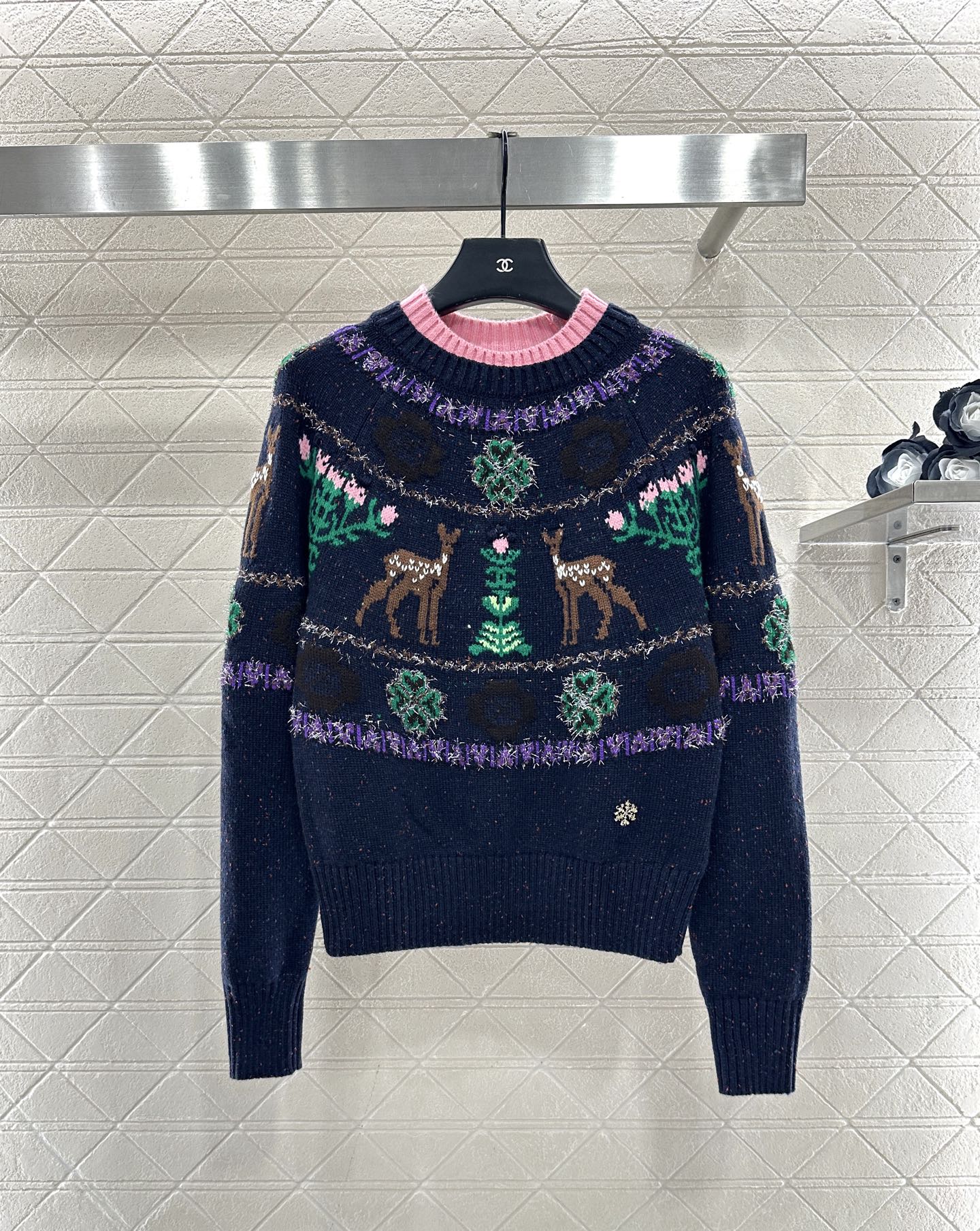 Heavy industry crochet sweater