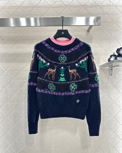 Heavy industry crochet sweater