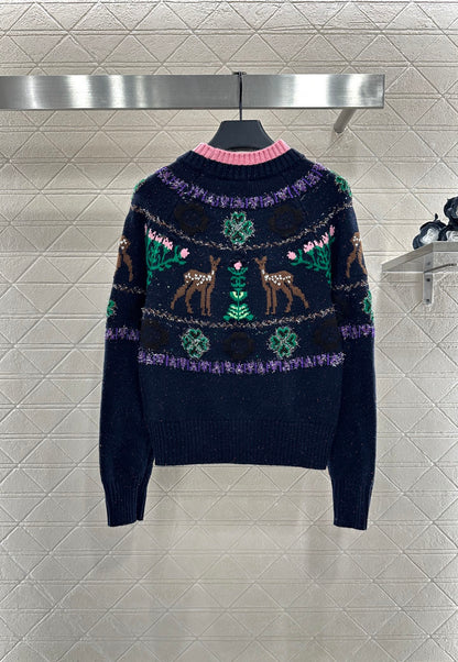 Heavy industry crochet sweater