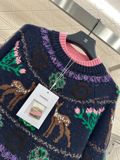 Heavy industry crochet sweater