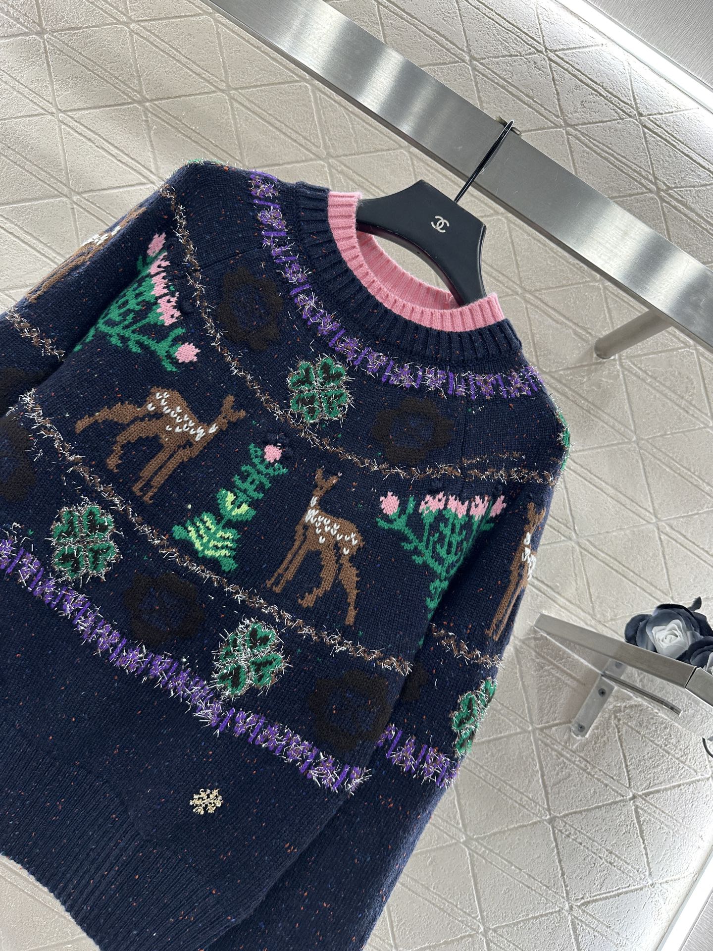 Heavy industry crochet sweater