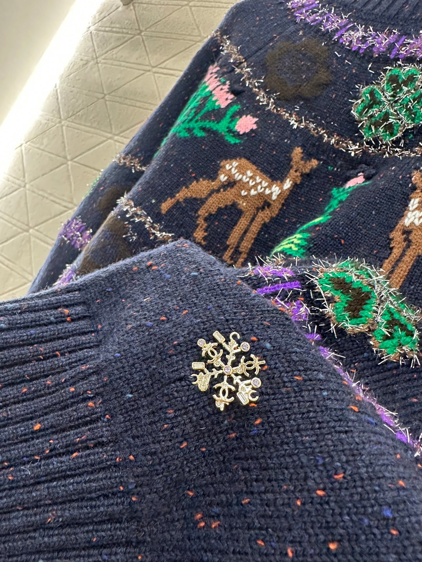 Heavy industry crochet sweater