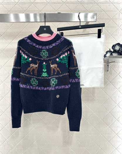 Heavy industry crochet sweater