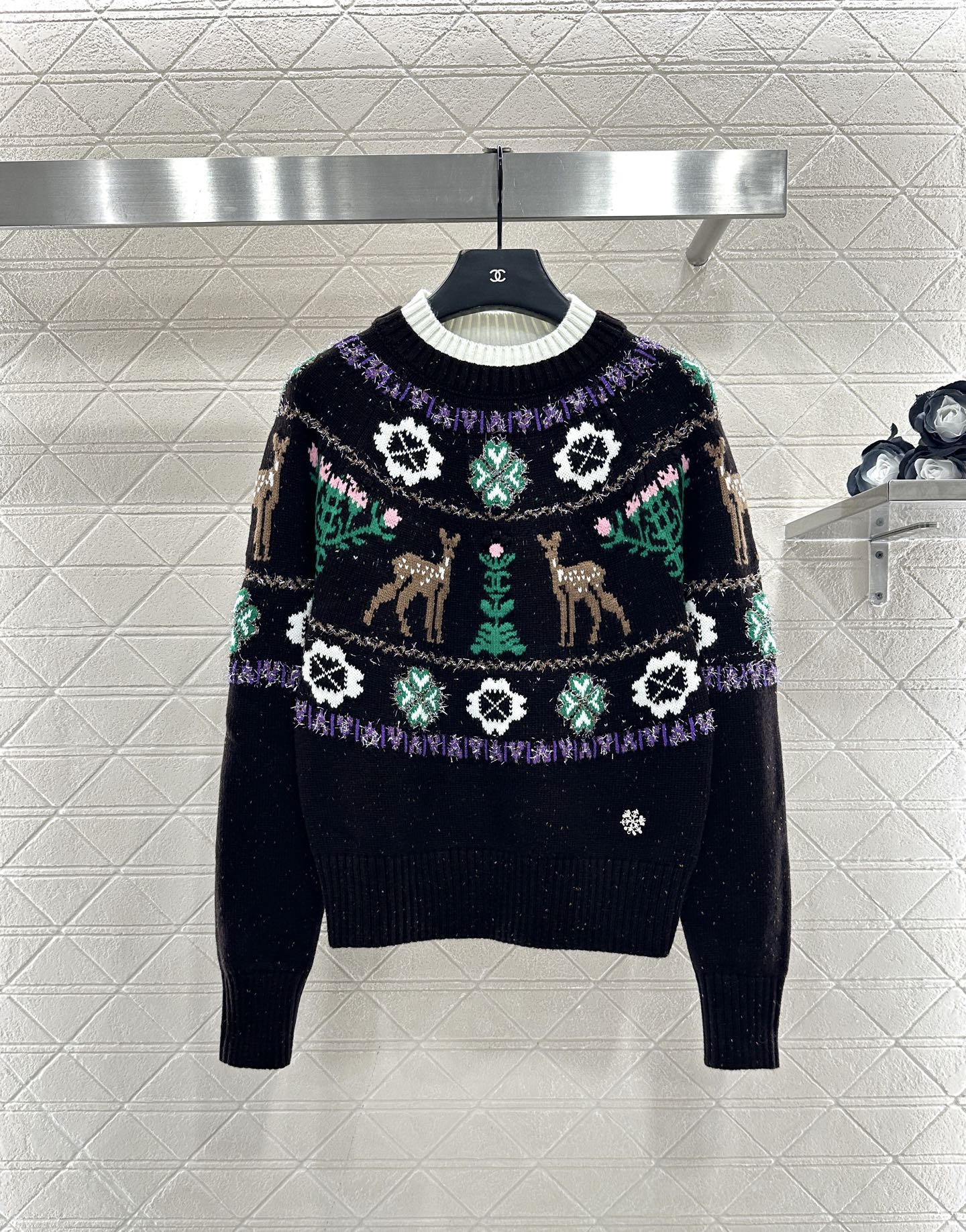 Heavy industry crochet sweater