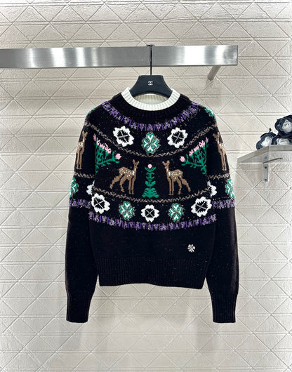 Heavy industry crochet sweater