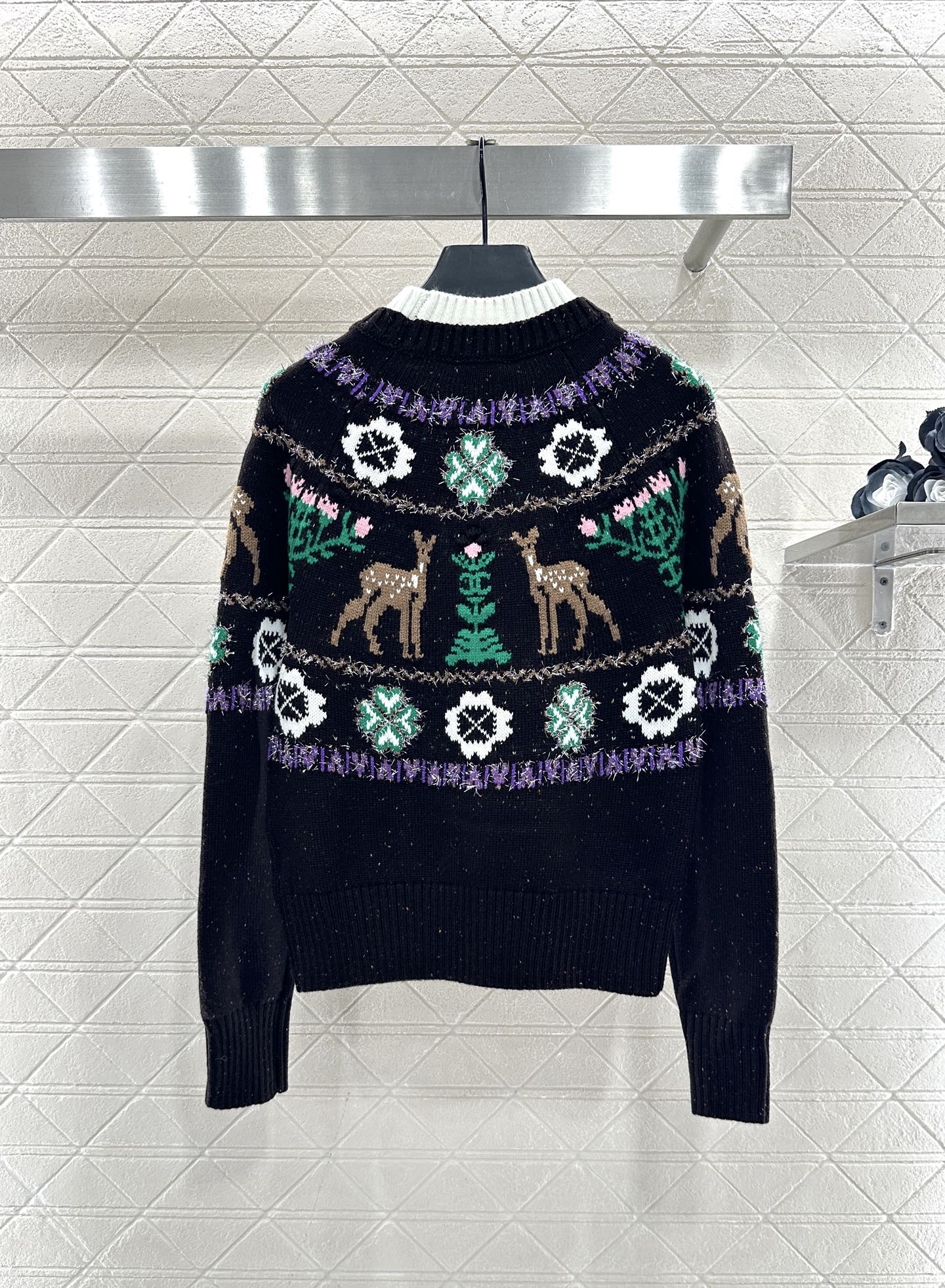 Heavy industry crochet sweater