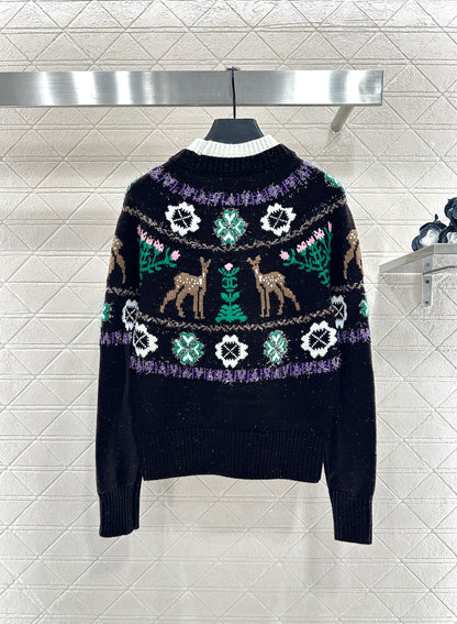 Heavy industry crochet sweater