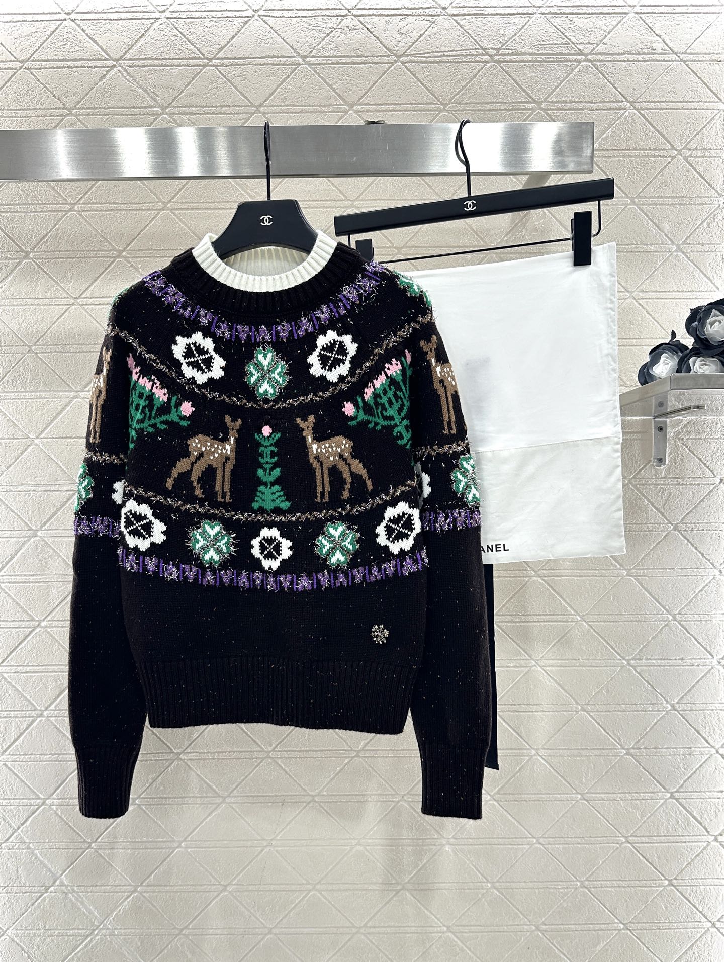 Heavy industry crochet sweater