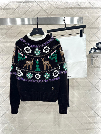 Heavy industry crochet sweater