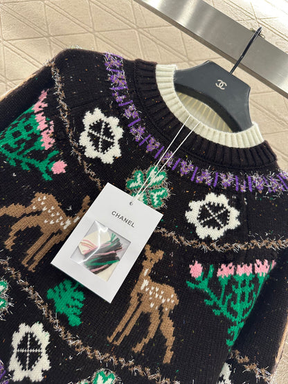 Heavy industry crochet sweater