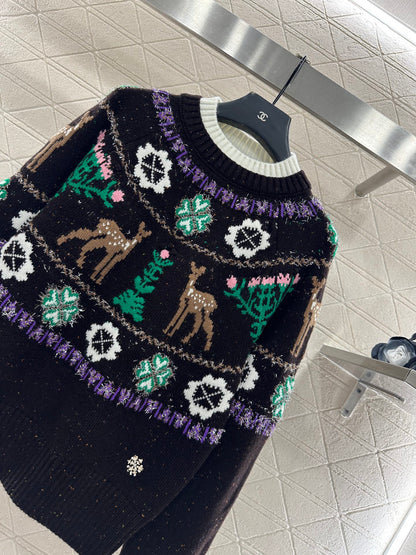 Heavy industry crochet sweater