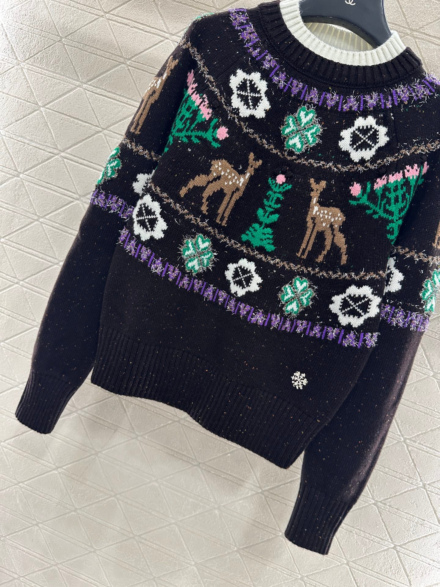 Heavy industry crochet sweater