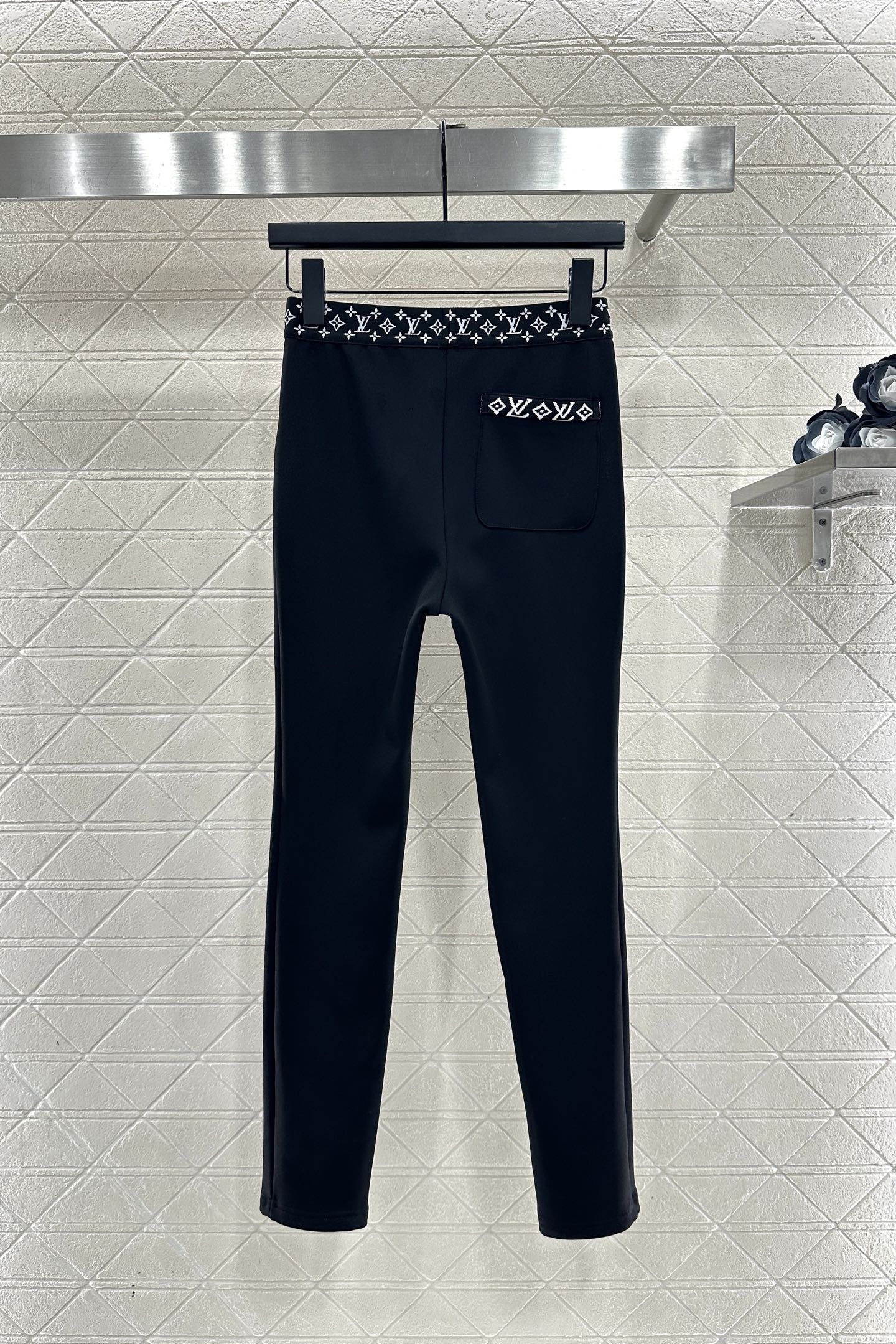 High stretch fleece leggings