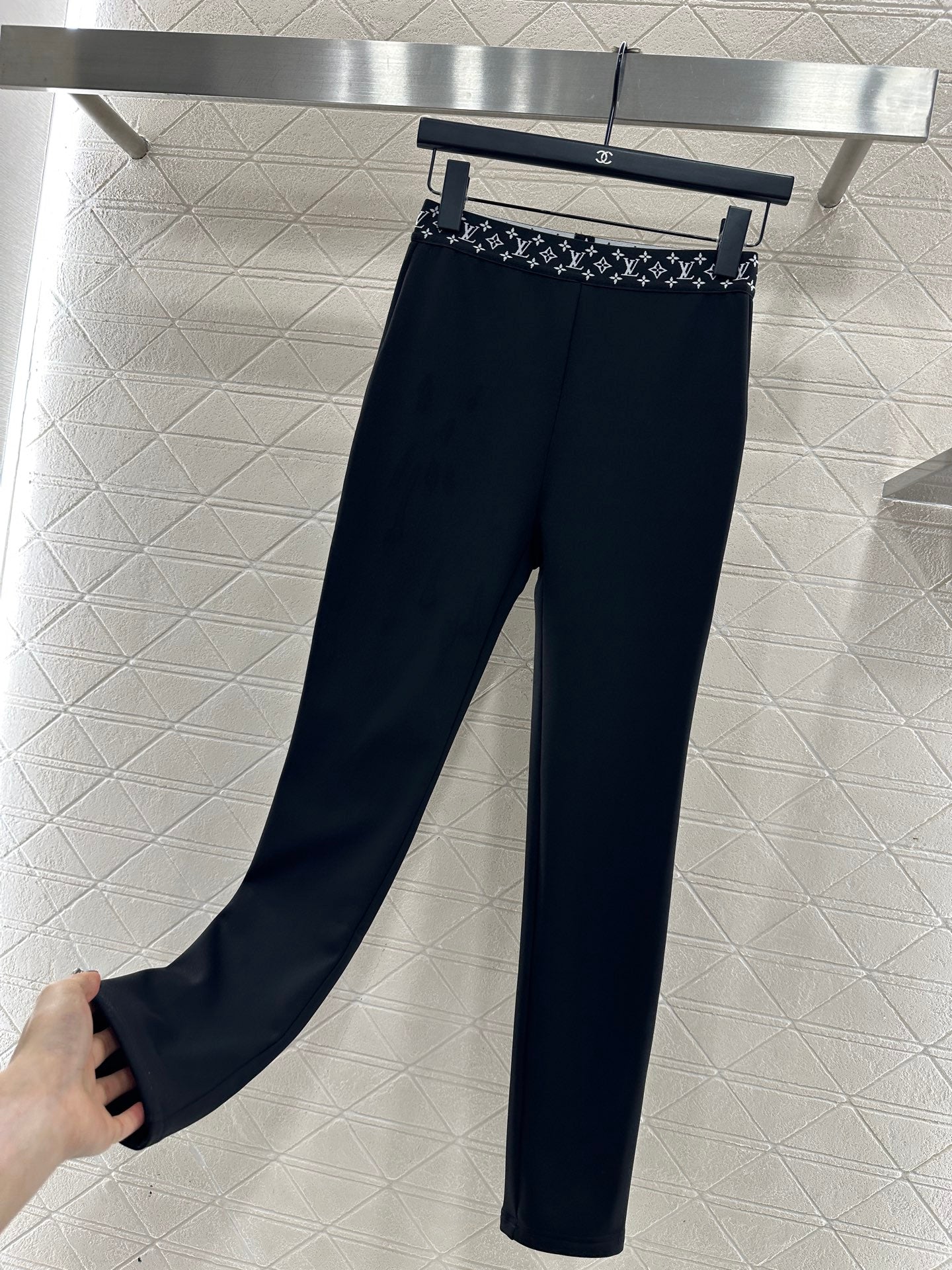 High stretch fleece leggings