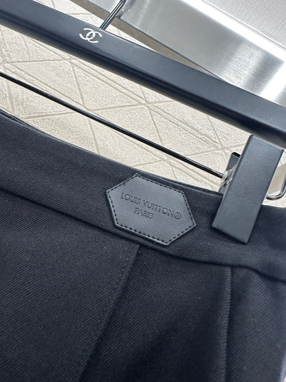 Side waist zipper high elasticity pants