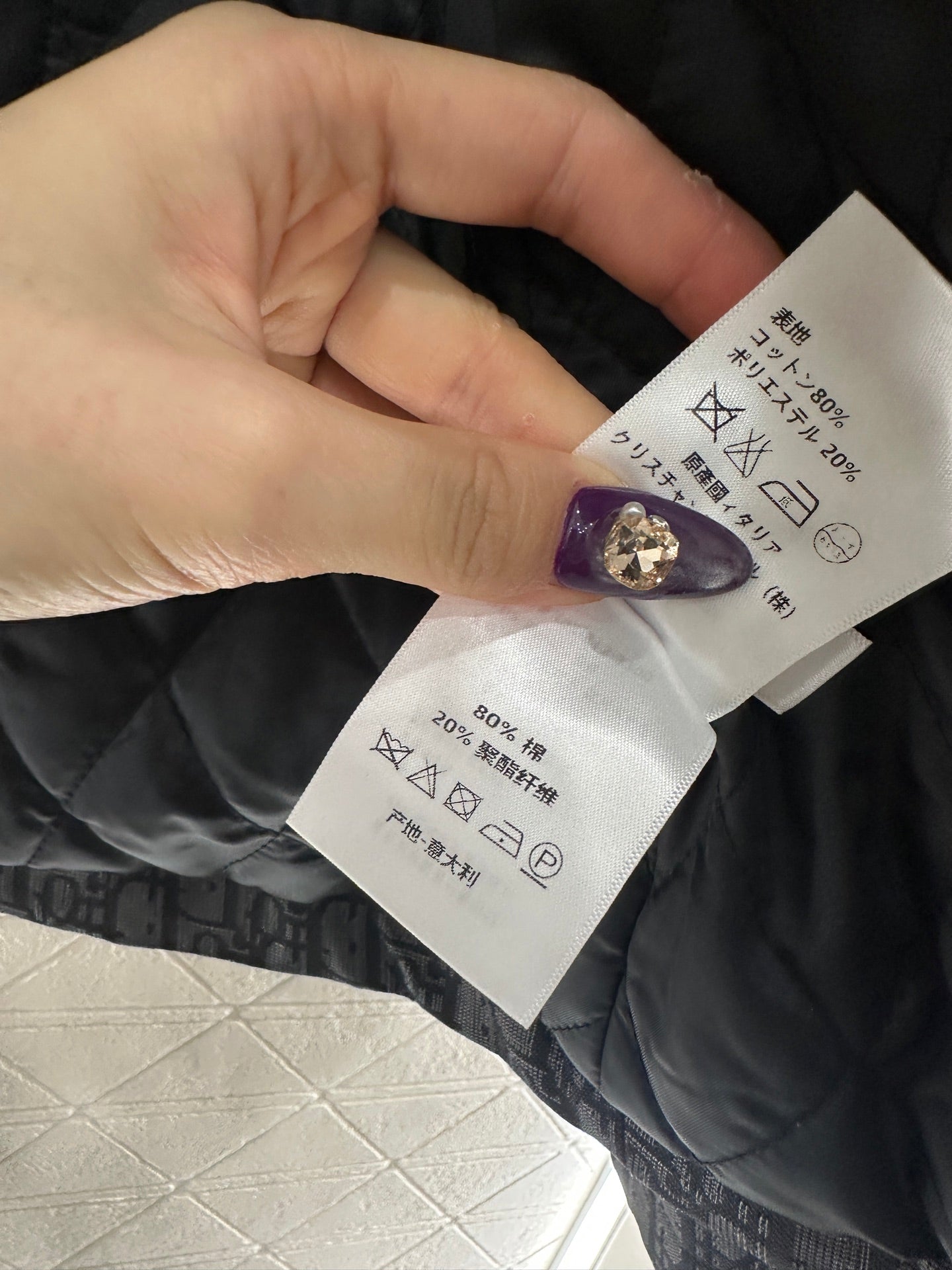 Flip collar jacquard suit jacket