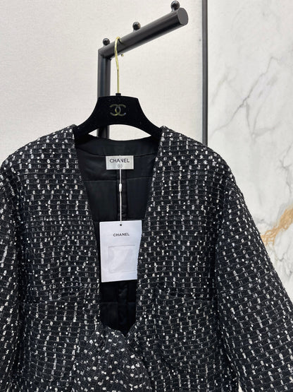 Wind glitter woven strap decorative jacket