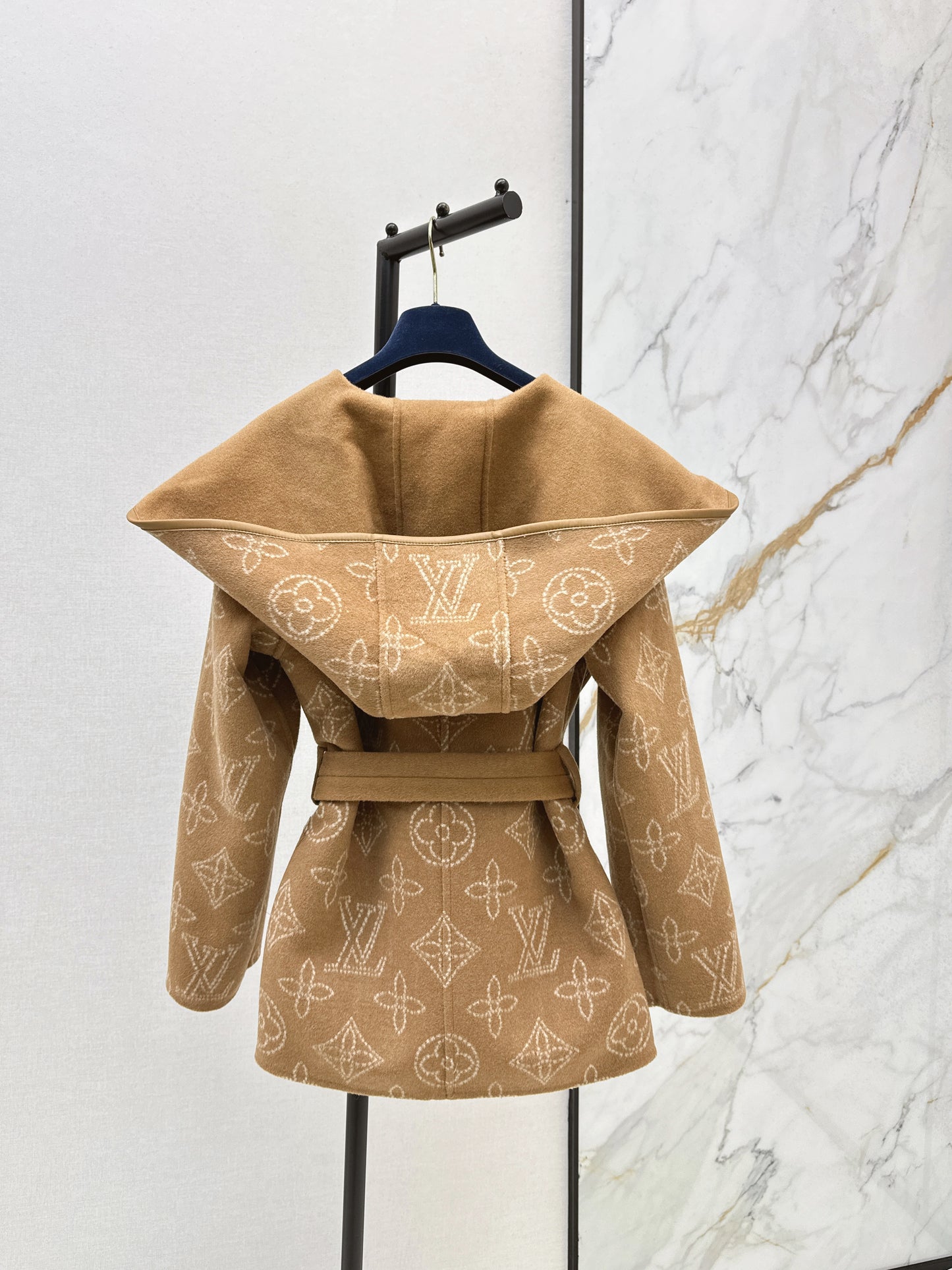 Double sided wrap around coat