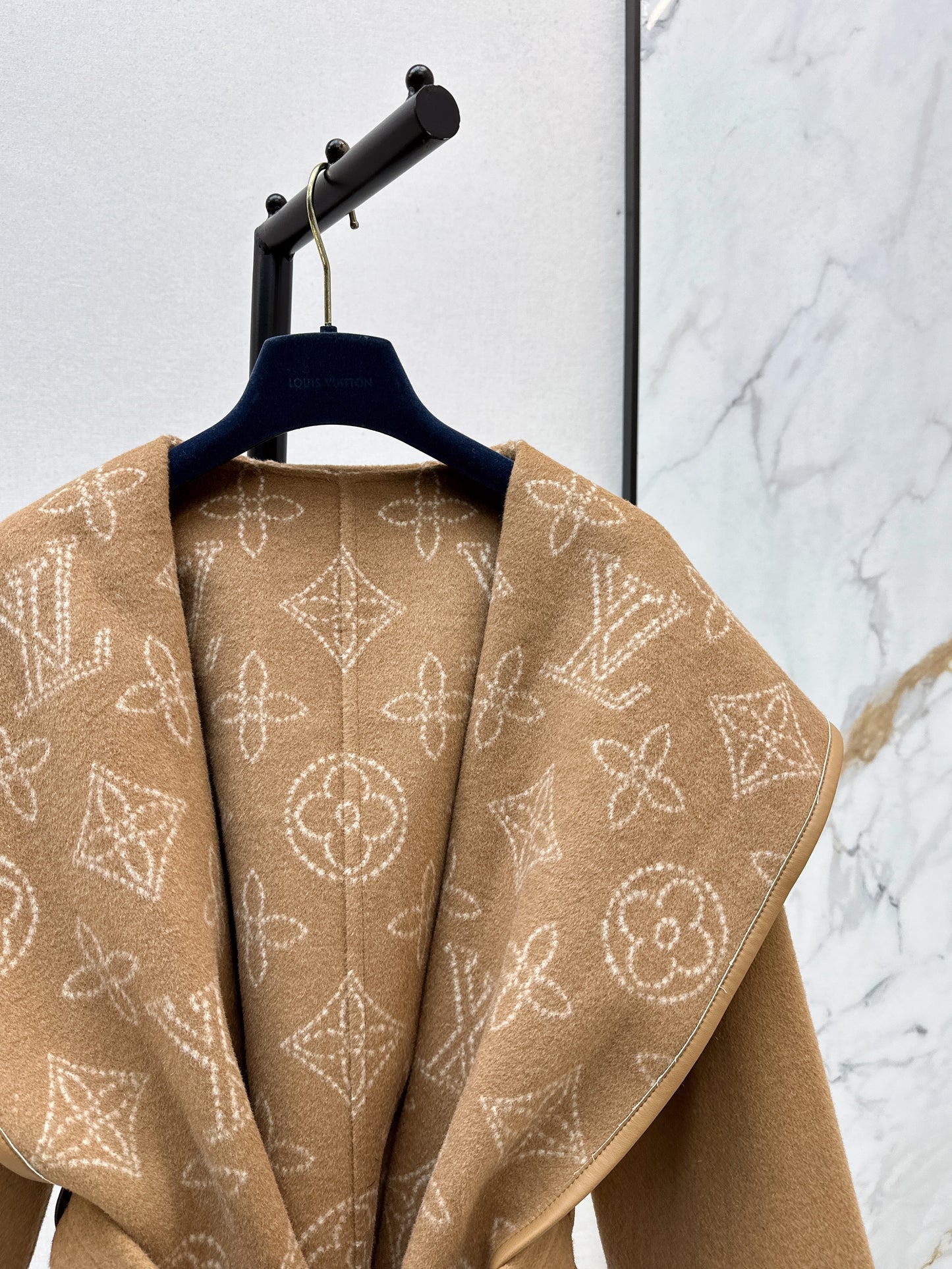 Double sided wrap around coat