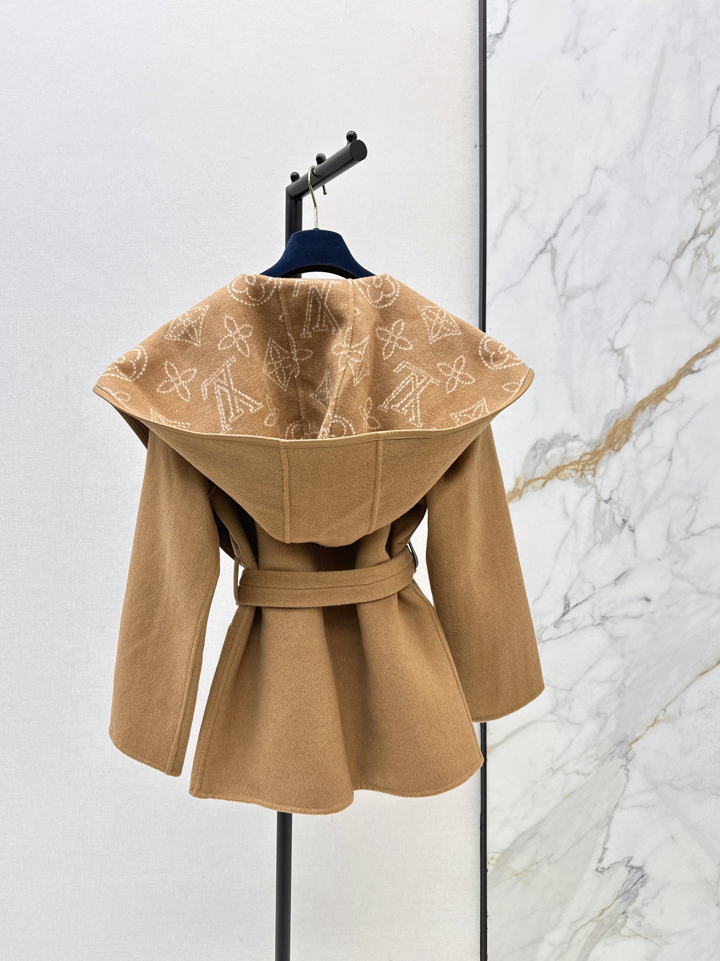 Double sided wrap around coat