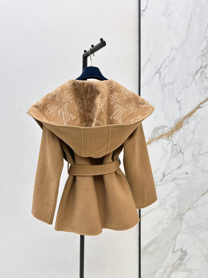 Double sided wrap around coat