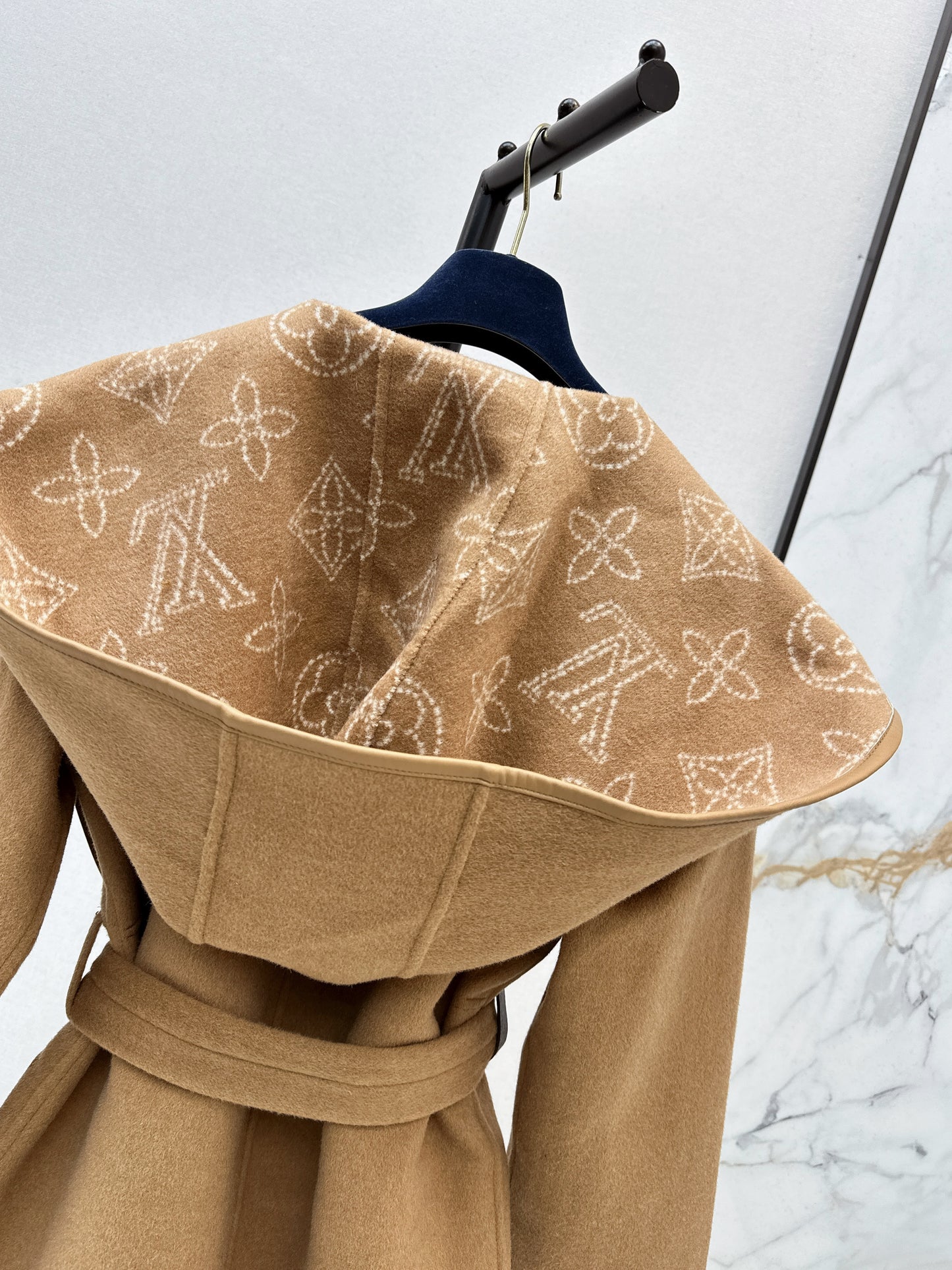 Double sided wrap around coat