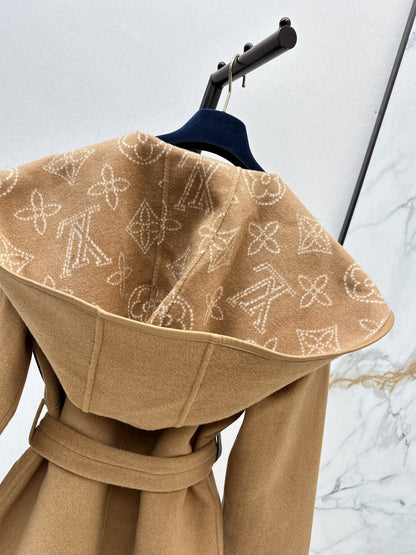 Double sided wrap around coat