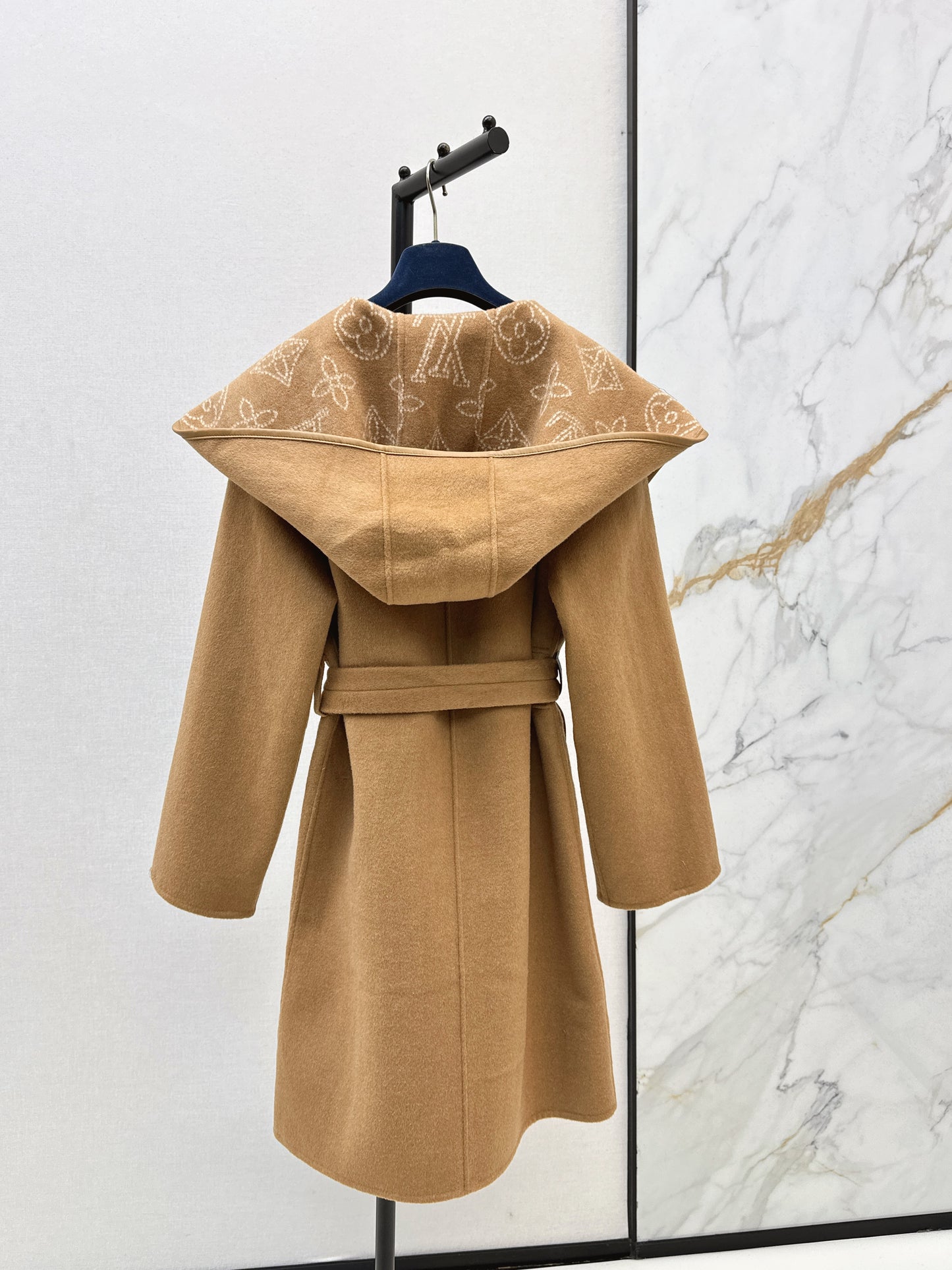 Double sided wrap around coat