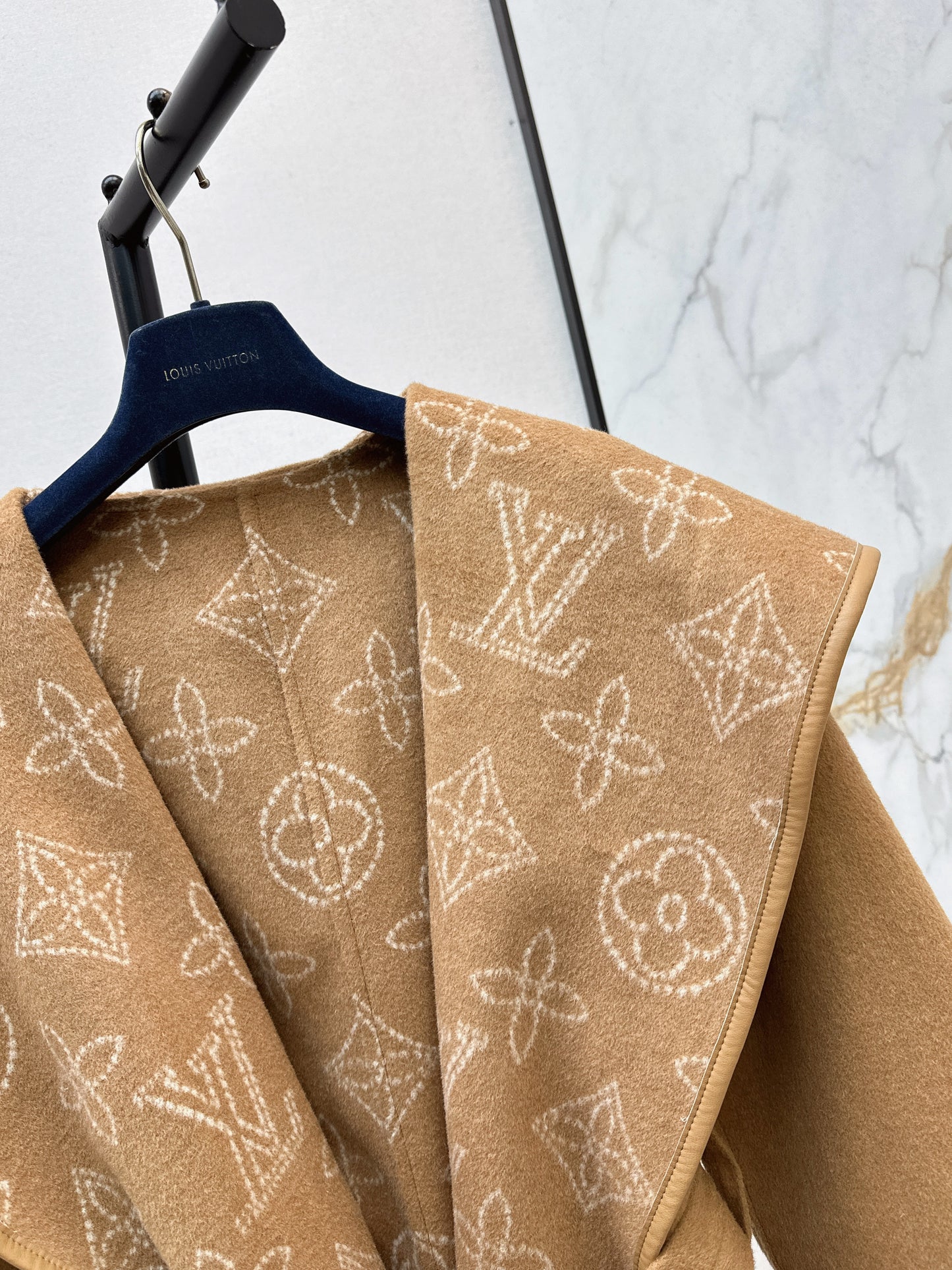 Double sided wrap around coat