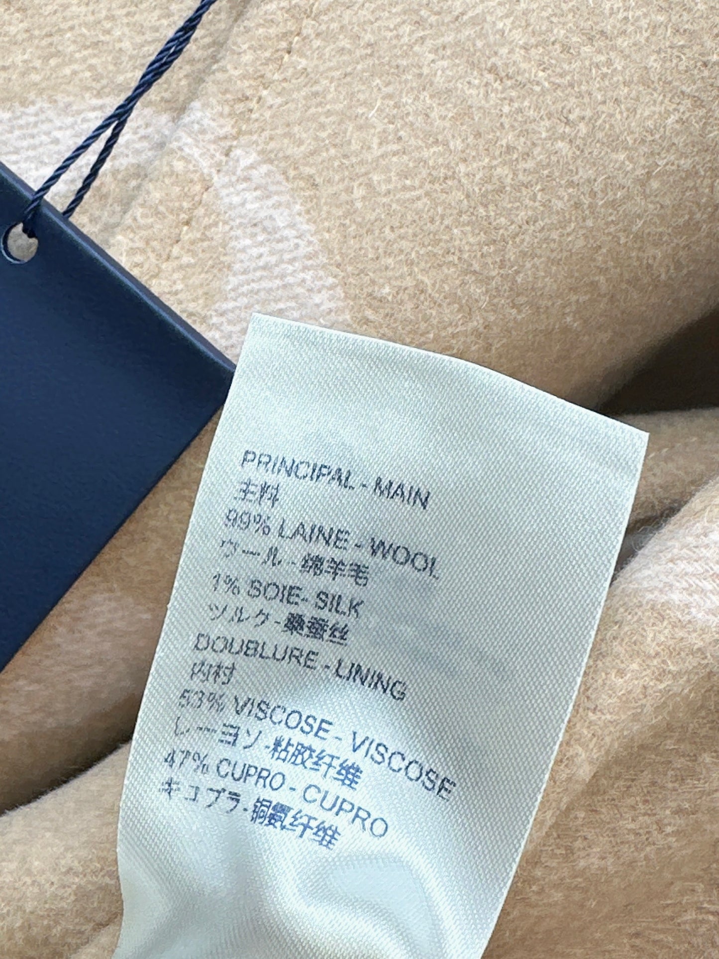 Double sided wrap around coat