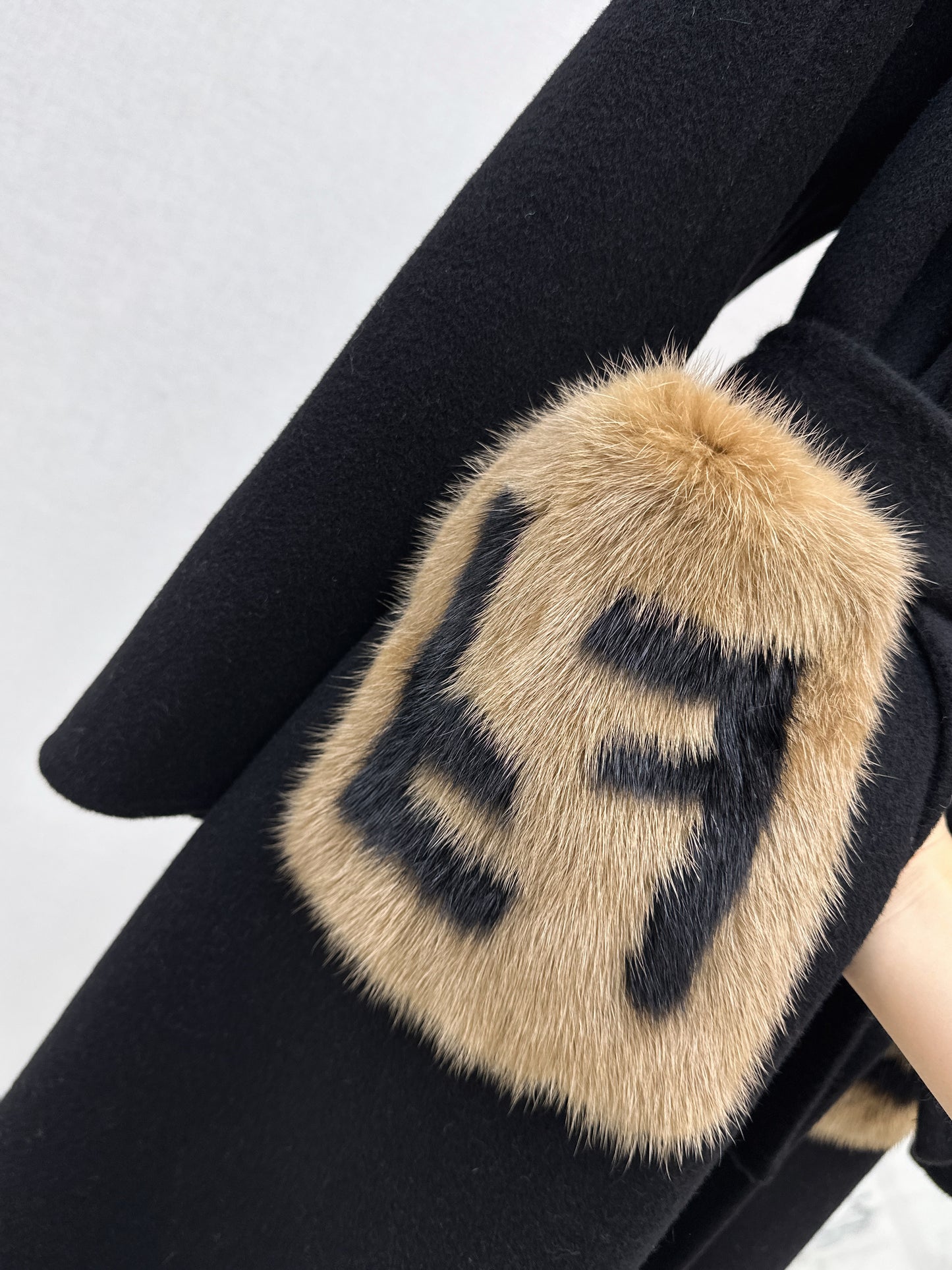 Double sided wool coat