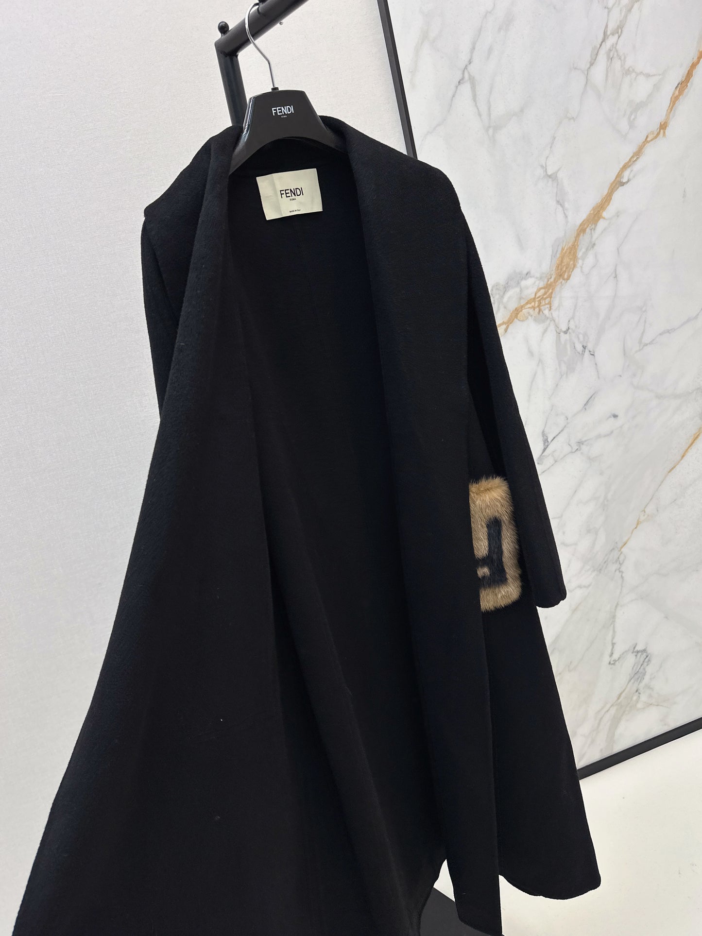 Double sided wool coat