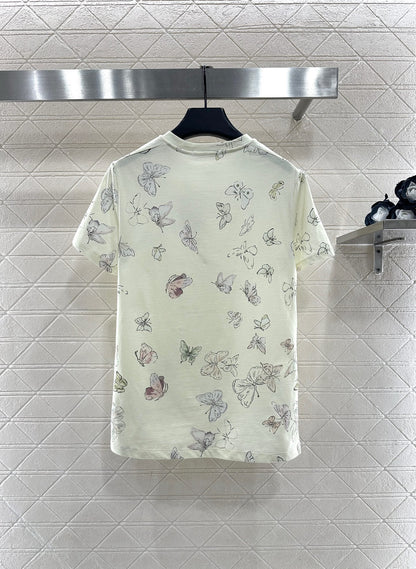 Round neck print 𝑇𝑒𝑒