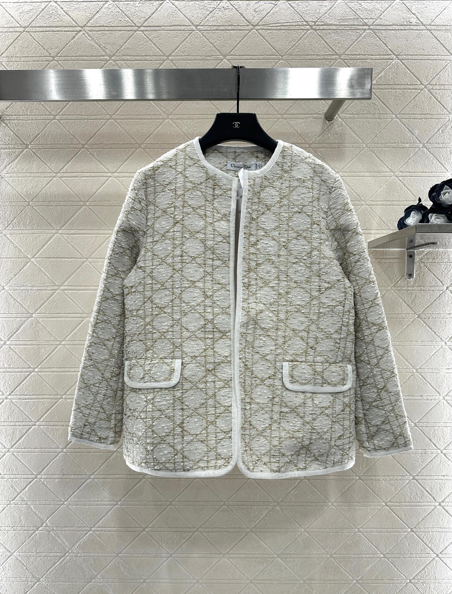 Tengge patterned jacquard jacket