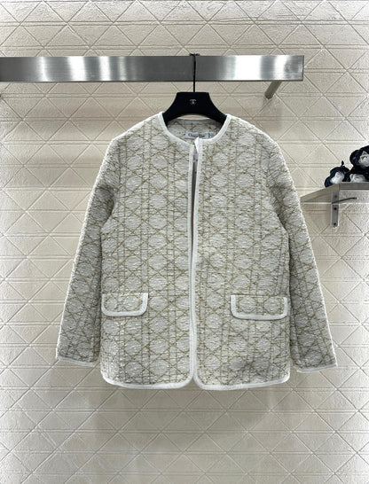 Tengge patterned jacquard jacket