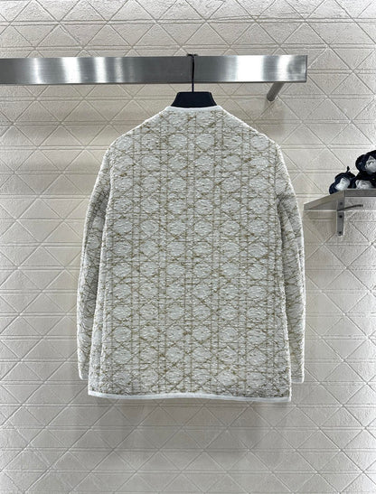 Tengge patterned jacquard jacket