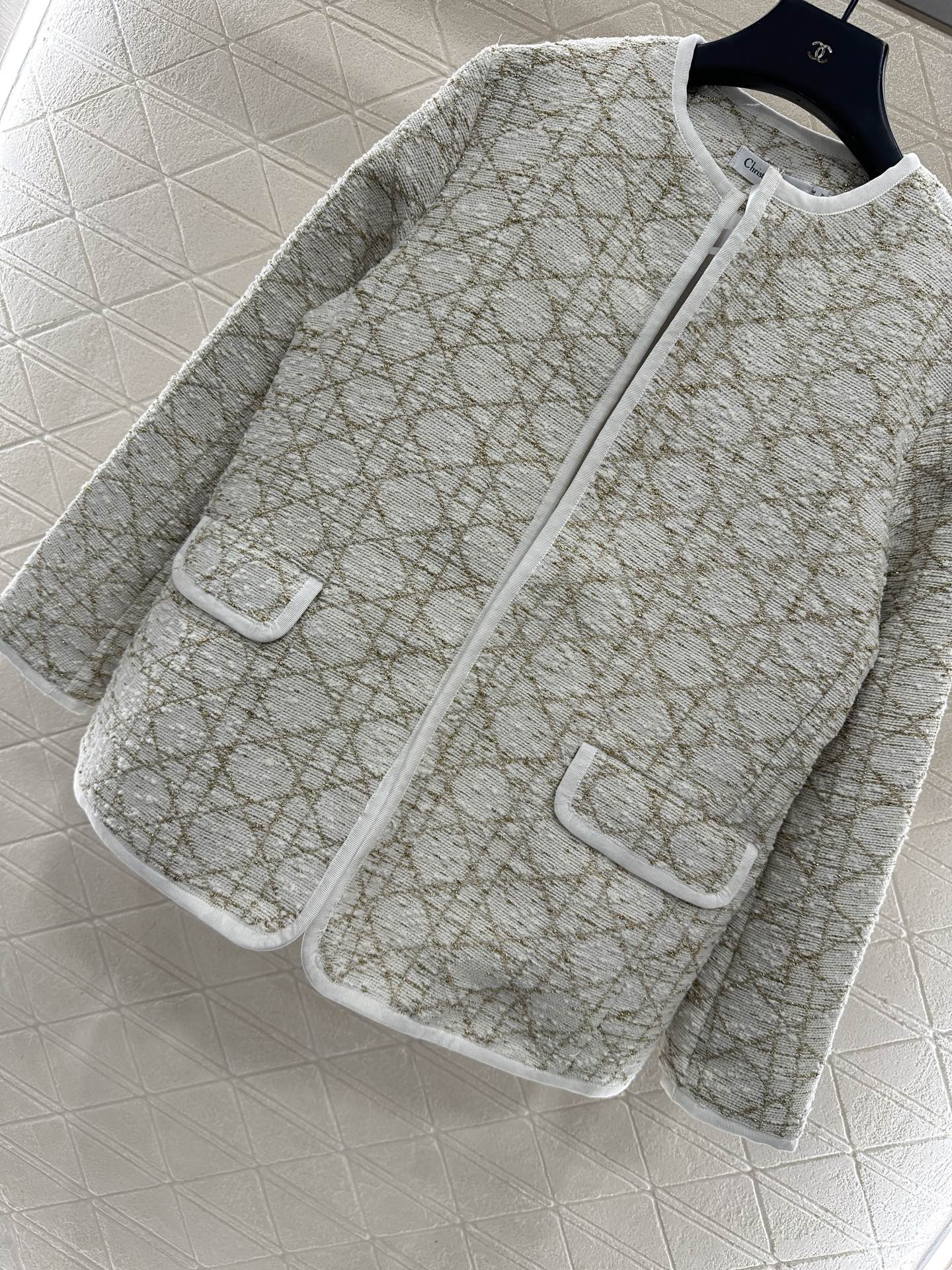 Tengge patterned jacquard jacket