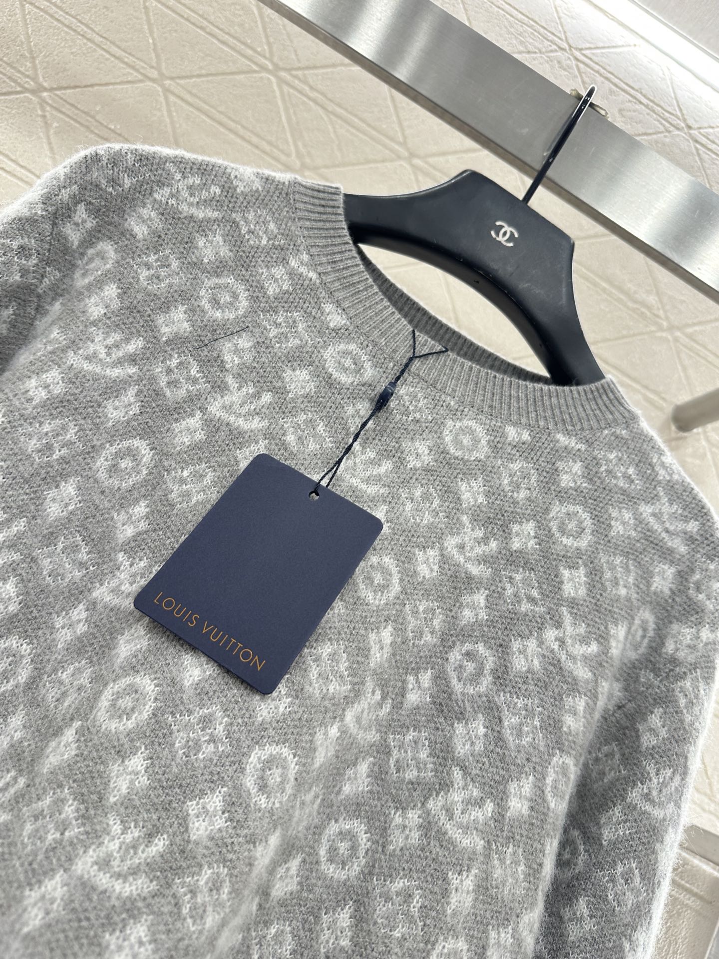 jacquard sweater