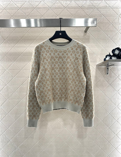 jacquard sweater