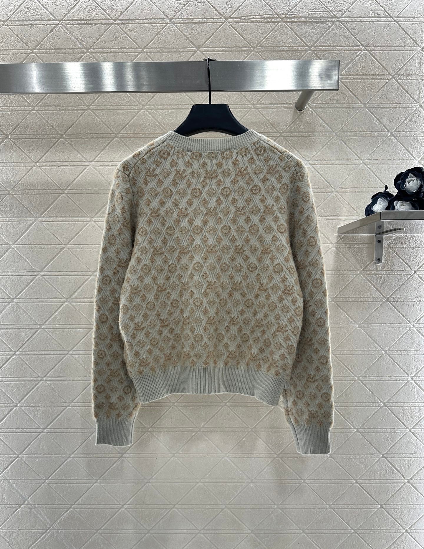 jacquard sweater