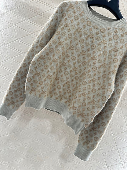 jacquard sweater