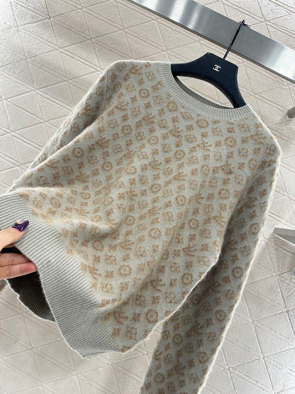 jacquard sweater