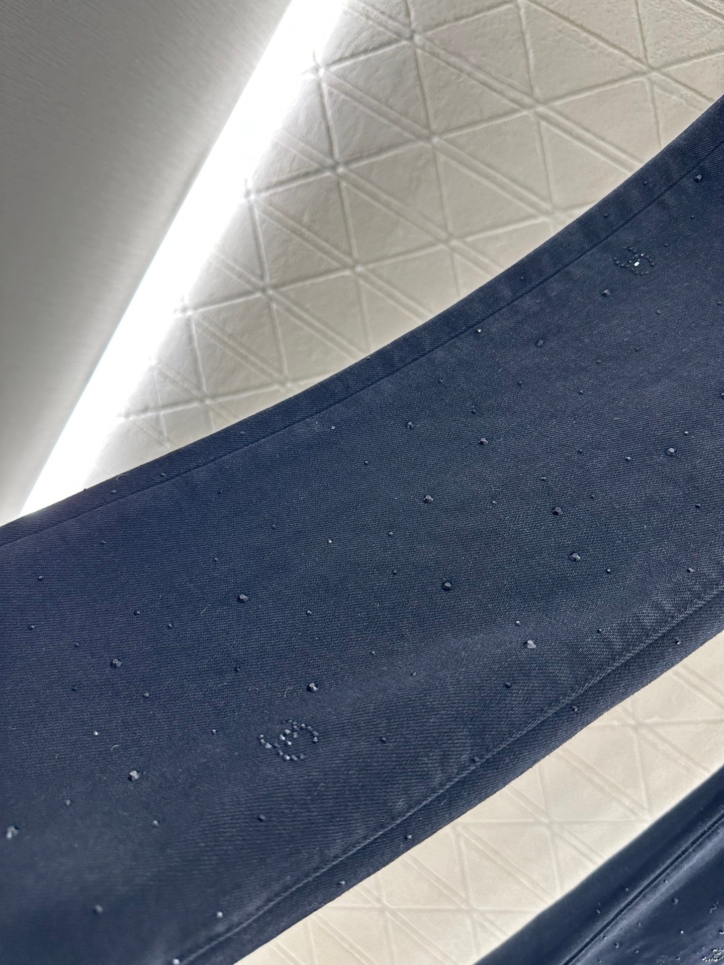 Suede and rhinestone slim fit jeans