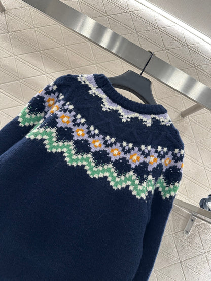 Heavy industry crochet sweater