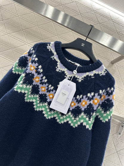 Heavy industry crochet sweater