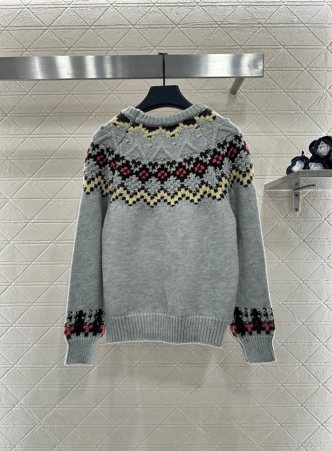 Heavy industry crochet sweater